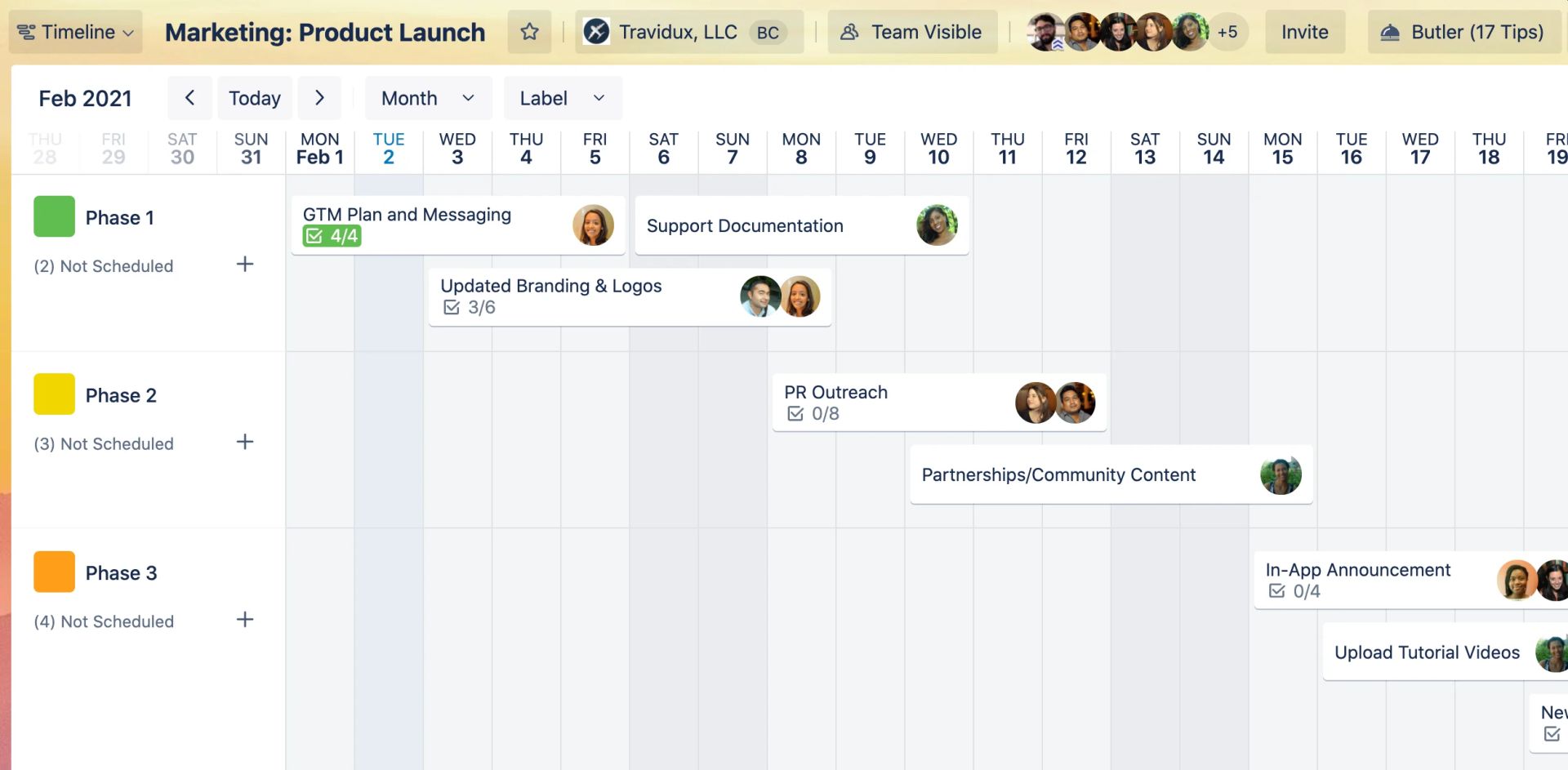 planyway calendar trello