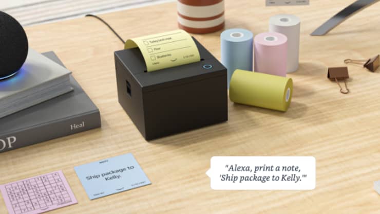The smart sticky note printer The smart sticky note printer
