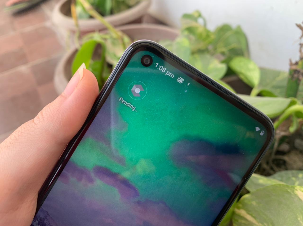 It has a quad-rear camera setup consisting of a 13MP primary sensor, a 2MP depth sensor, and a 5MP ultra-wide angle sensor. On the front, it has an 8MP sensor. It has a quad-rear camera setup consisting of a 13MP primary sensor, a 2MP depth sensor, and a 5MP ultra-wide angle sensor. On the front, it has an 8MP sensor.