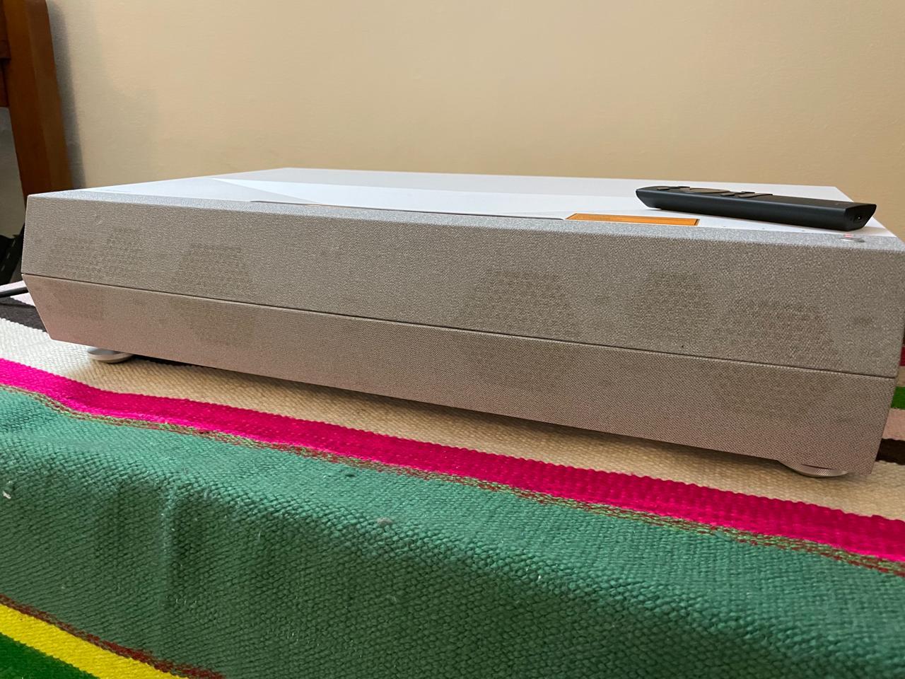 The Laser Light Source on the Optoma P2 has a life span up to 30,000 hours. The Laser Light Source on the Optoma P2 has a life span up to 30,000 hours.