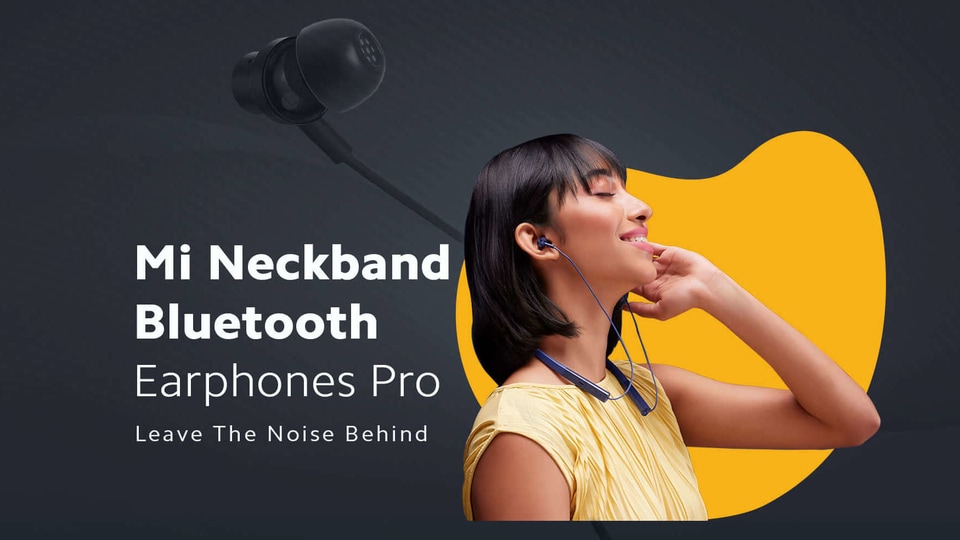 Mi Neckband Bluetooth Earphones Pro.