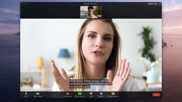 Zoom's automatic captions will roll out to everyone later this year. 