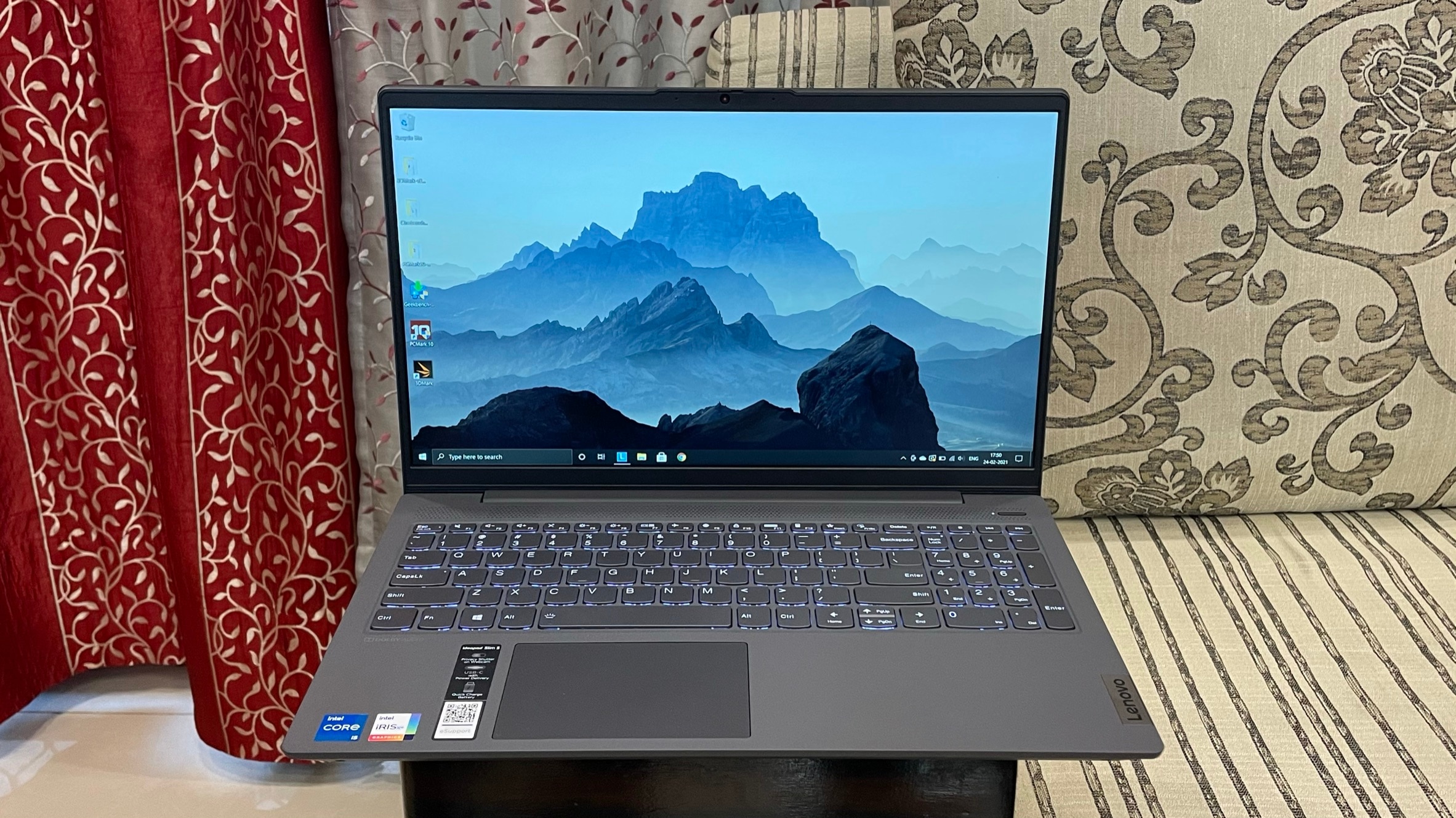 Powering the IdeaPad Slim 5i is the three-cell 57Wh battery that is claimed to run for up to 11 hours on a single charge. Powering the IdeaPad Slim 5i is the three-cell 57Wh battery that is claimed to run for up to 11 hours on a single charge.