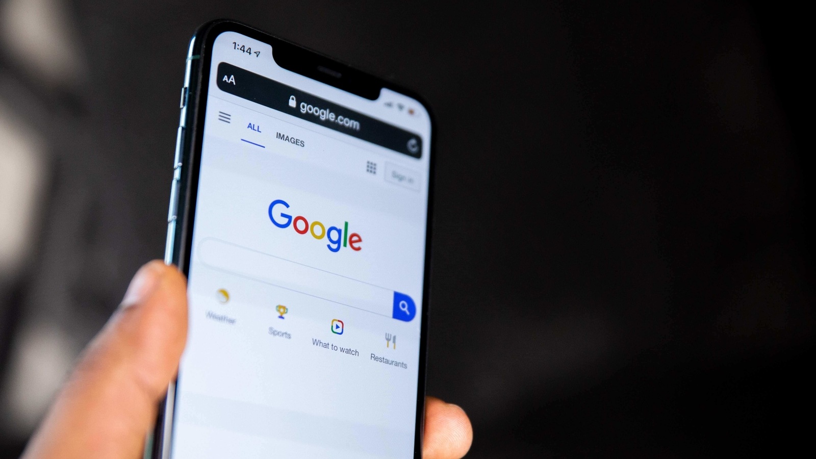 Google app.