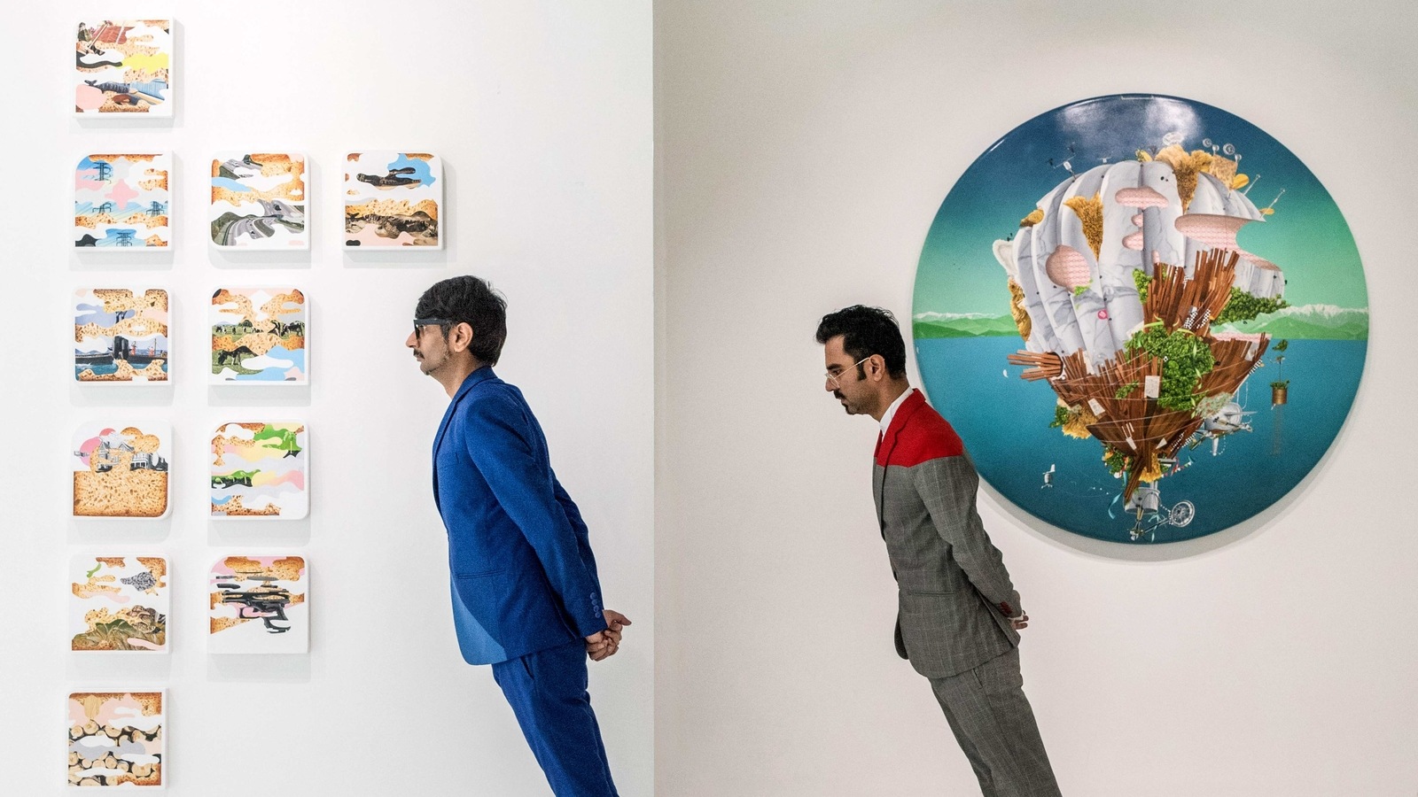 Artists Jiten Thukral and Sumir Tagra. Artists Jiten Thukral and Sumir Tagra.