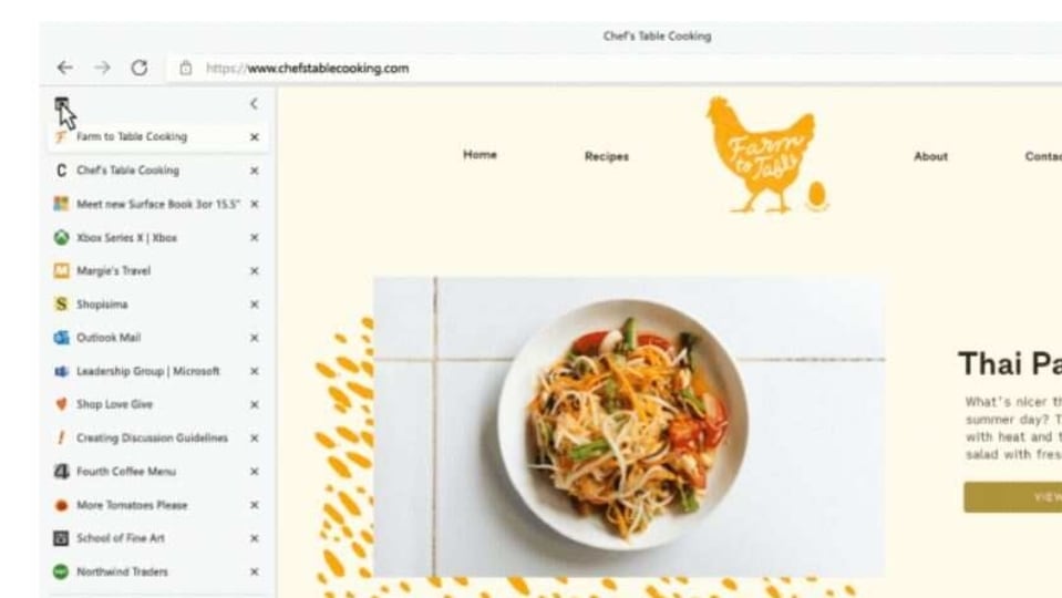 Microsoft Edge Gets The New Vertical Tabs Ui With V89 2182