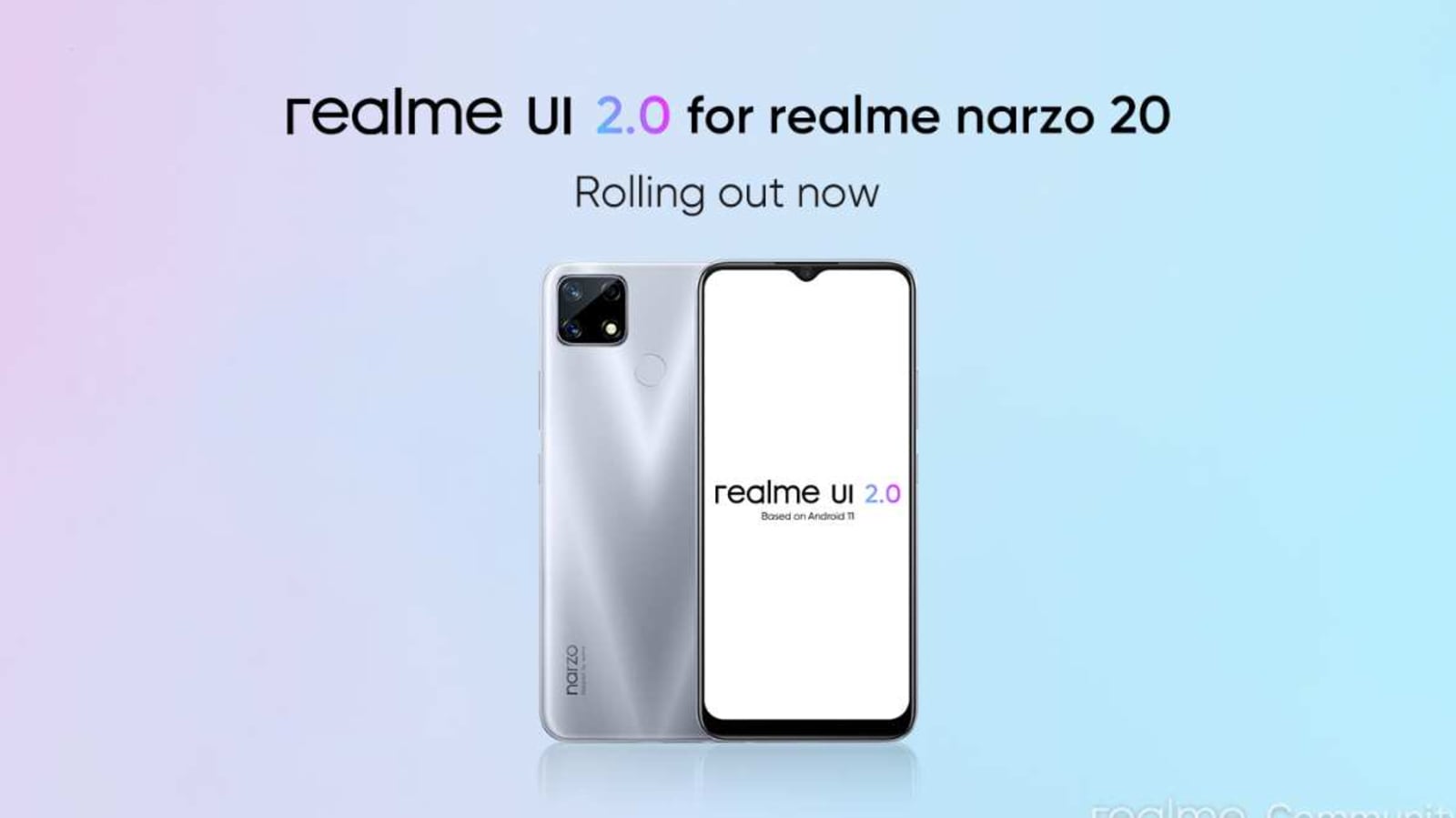 Realme Narzo 20 gets Android 11-based Realme UI 2.0 update | Mobile News