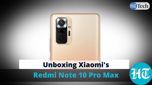 Xiaomi's Redmi Note 10 Pro Max