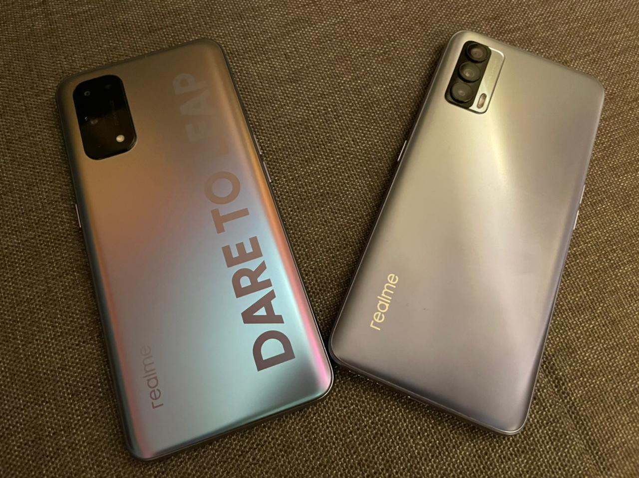 Realme launched the Realme X7 Pro 5G (left) and the Realme X7 5G (left) together on February 4. The prices of the Realme X7 5G starts from <span class='webrupee'>₹</span>19,999 while the more powerful Realme X7 Pro 5G was launched in one single variant and was priced at <span class='webrupee'>₹</span>29,999. Realme launched the Realme X7 Pro 5G (left) and the Realme X7 5G (left) together on February 4. The prices of the Realme X7 5G starts from <span class='webrupee'>₹</span>19,999 while the more powerful Realme X7 Pro 5G was launched in one single variant and was priced at <span class='webrupee'>₹</span>29,999.