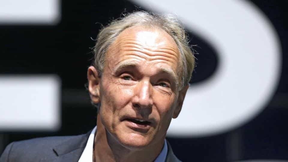 English computer scientist Tim Berners-Lee, best known as the inventor of the World Wide Web.