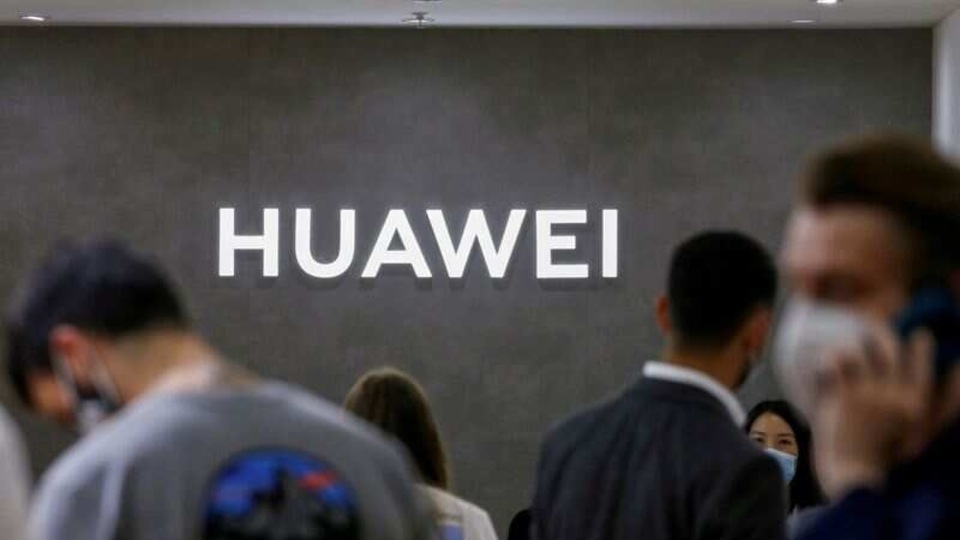 FILE PHOTO: The Huawei logo is seen at the IFA consumer technology fair, in Berlin, Germany September 3, 2020.  REUTERS/Michele Tantussi