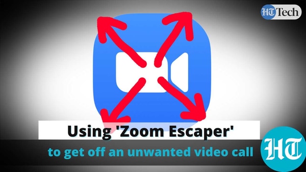 Zoom Escaper will save you from annoying conversations with your friends on Zoom that go on for hours. 