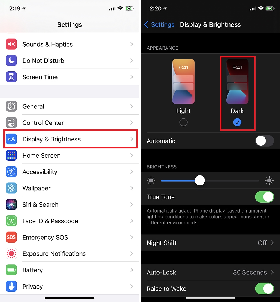 How to turn on Dark Mode from Settings. How to turn on Dark Mode from Settings.