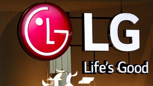 FILE PHOTO: A logo of LG is seen at the Mobile World Congress in Barcelona, Spain February 28, 2018. REUTERS/Yves Herman/File Photo