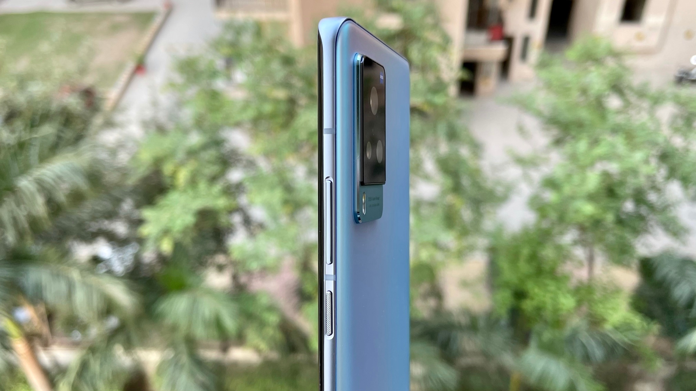 On the right side, you get the power button and volume controls. On the right side, you get the power button and volume controls.