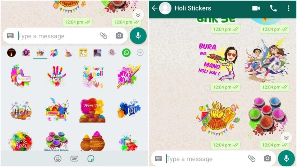 materiaal rand Vechter Holi 2021: How to download WhatsApp Stickers on Android phones and iPhones  | HT Tech