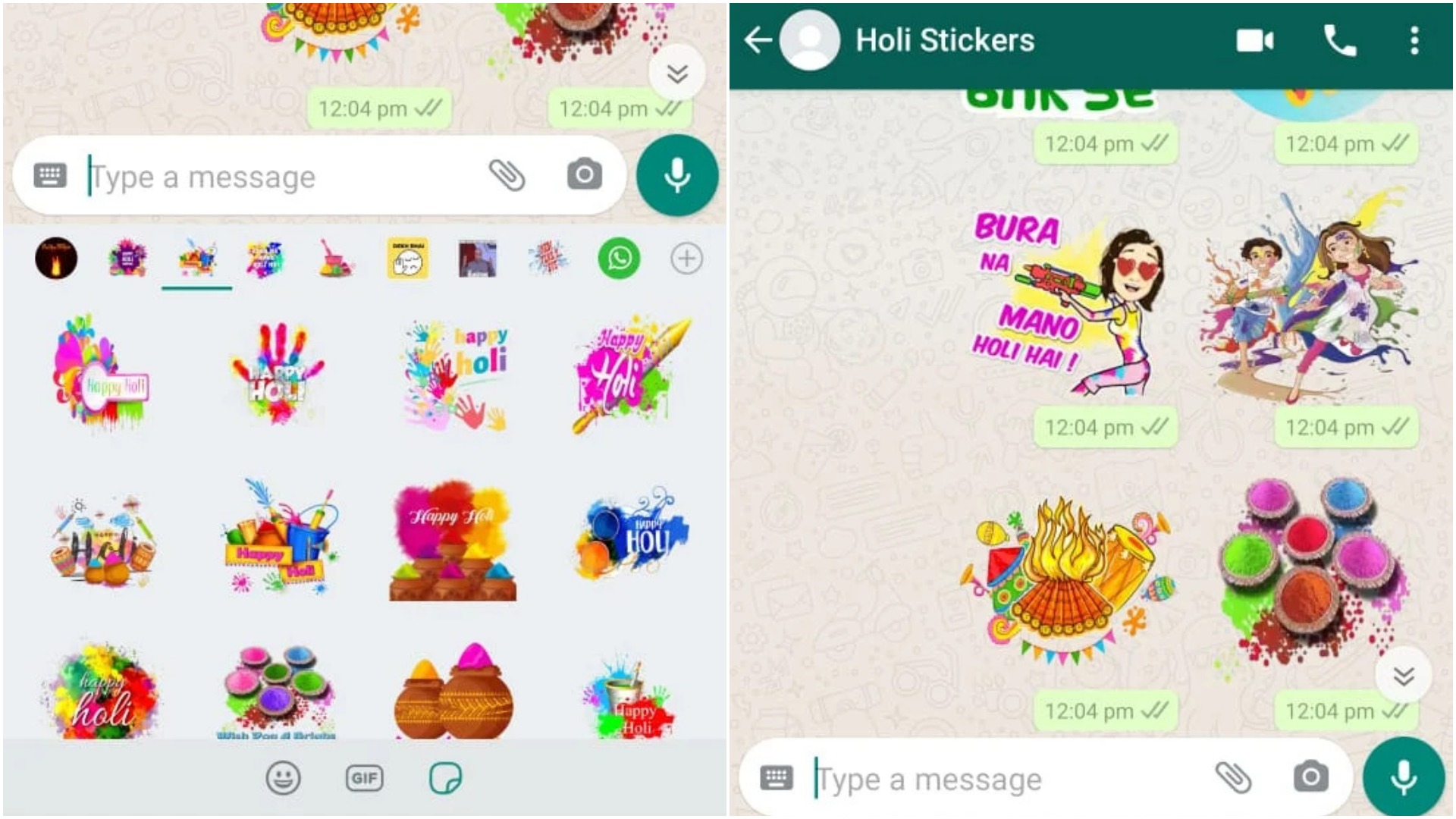 Koel een schuldeiser Religieus Holi 2021: How to download WhatsApp Stickers on Android phones and iPhones  | HT Tech