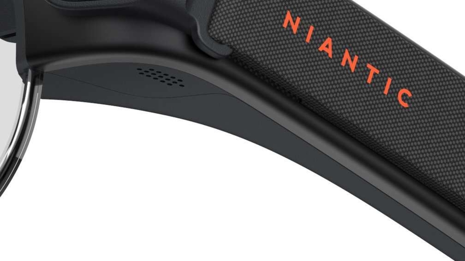 The teaser image of Niantic's AR glasses. The teaser image of Niantic's AR glasses.