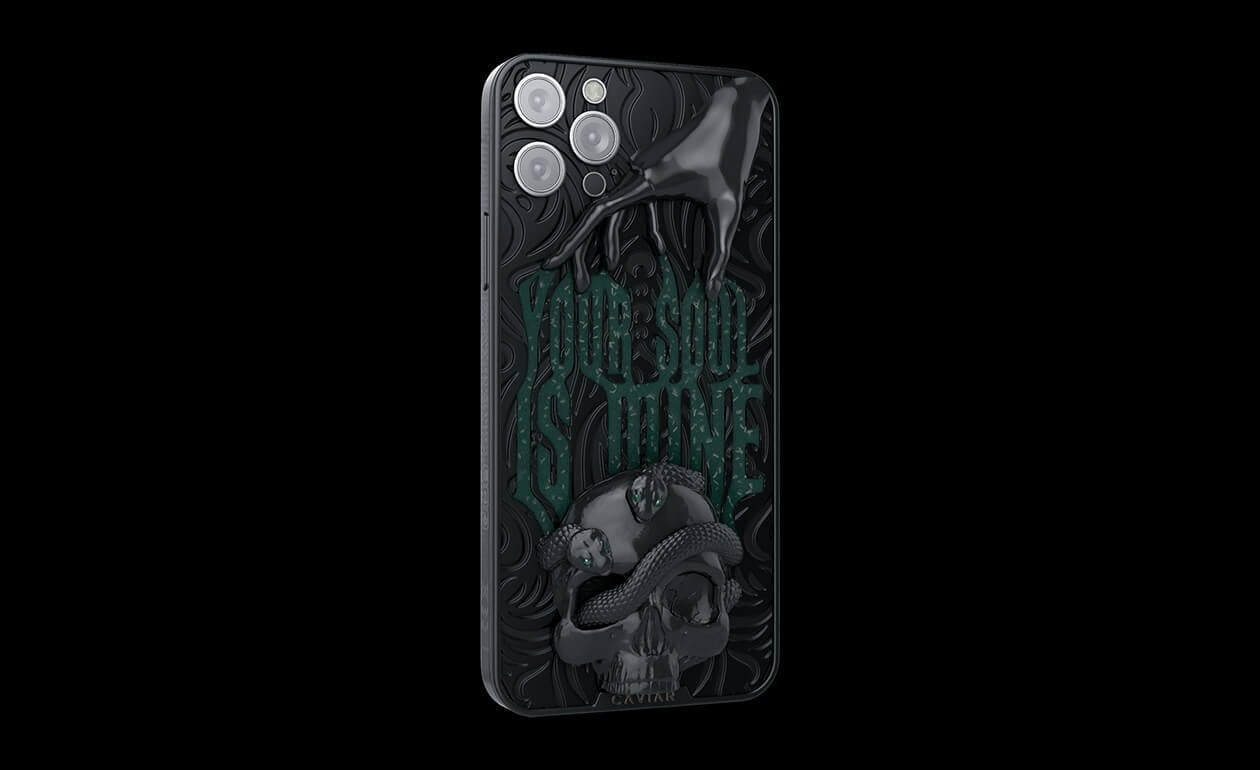 The iPhone 12 Pro in the Shang Tsung model.