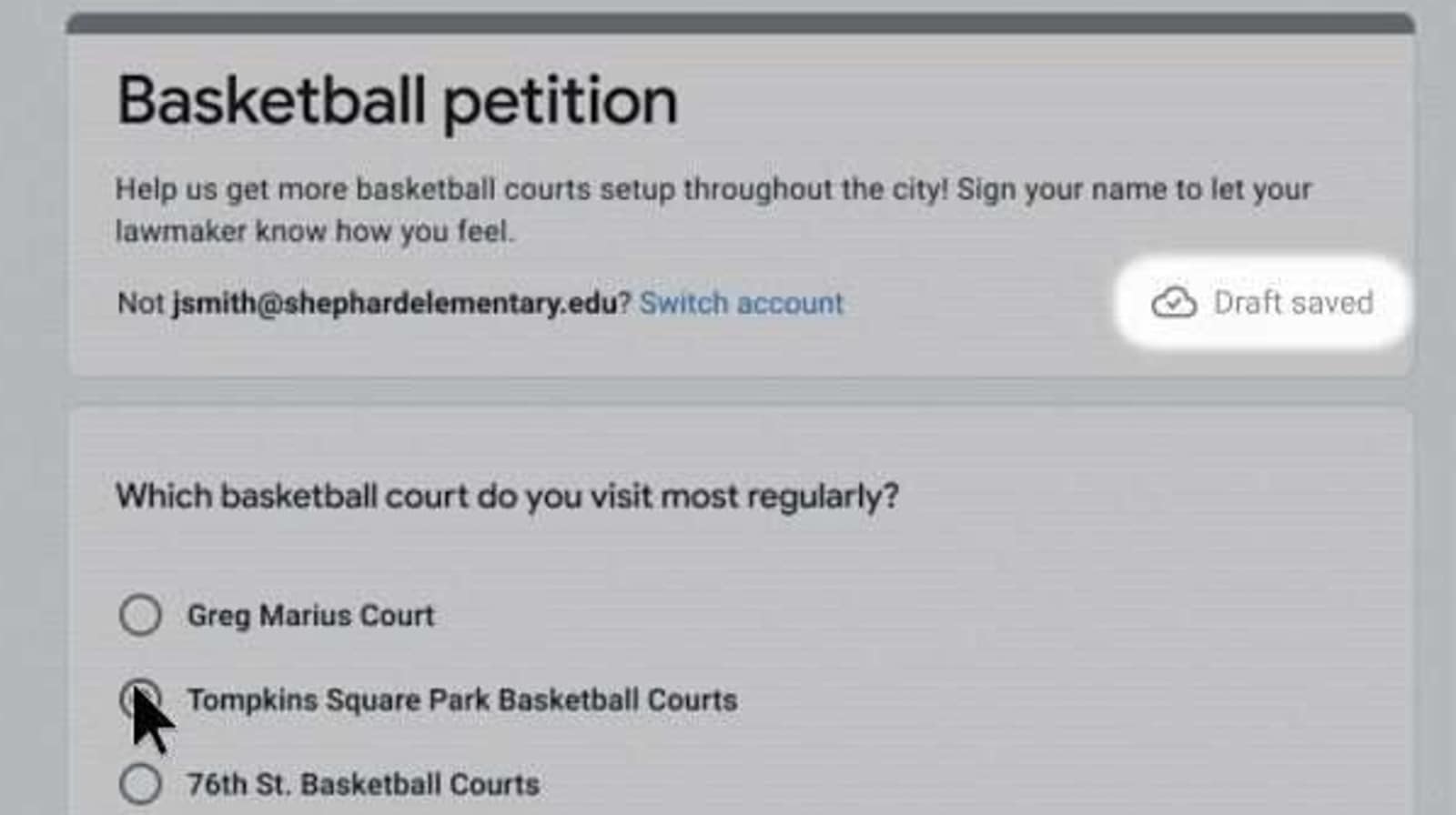 Google Forms