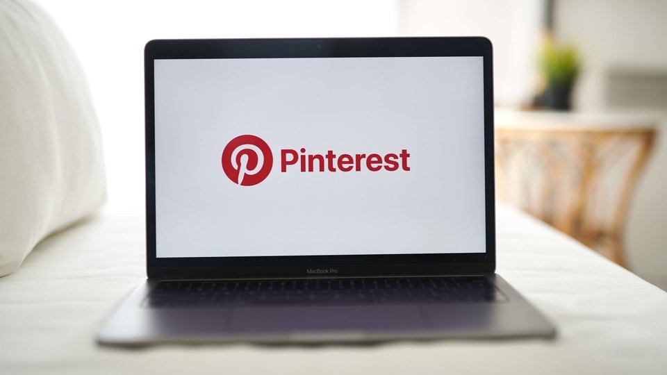 The Pinterest logo on a laptop computer arranged in Saint Thomas, Virgin Islands, U.S., on Friday, Jan. 29, 2021.