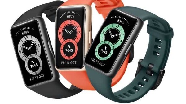 Huawei Band 6 comes in Graphite Black, Amber Sunrise, and Forest Green colour options. Huawei Band 6 comes in Graphite Black, Amber Sunrise, and Forest Green colour options.