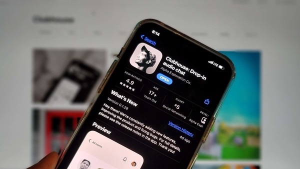 Clubhouse is available only on iOS.