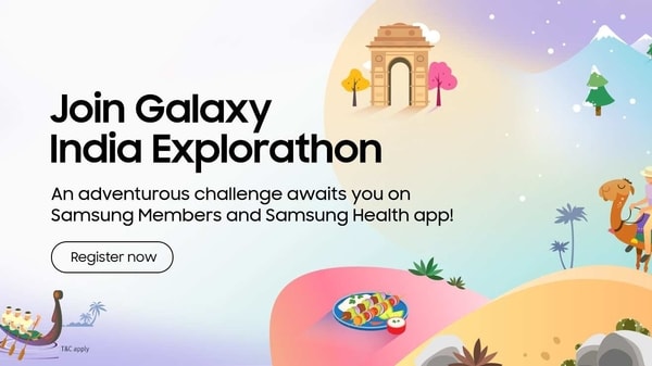Samsung has launched a 28-day Galaxy India Explorathon event. 