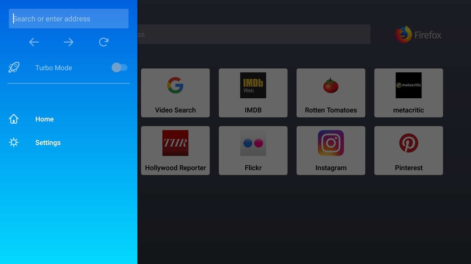 Firefox web browser officially released for the  Fire TV