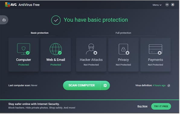 Online antivirus 2024 for laptop