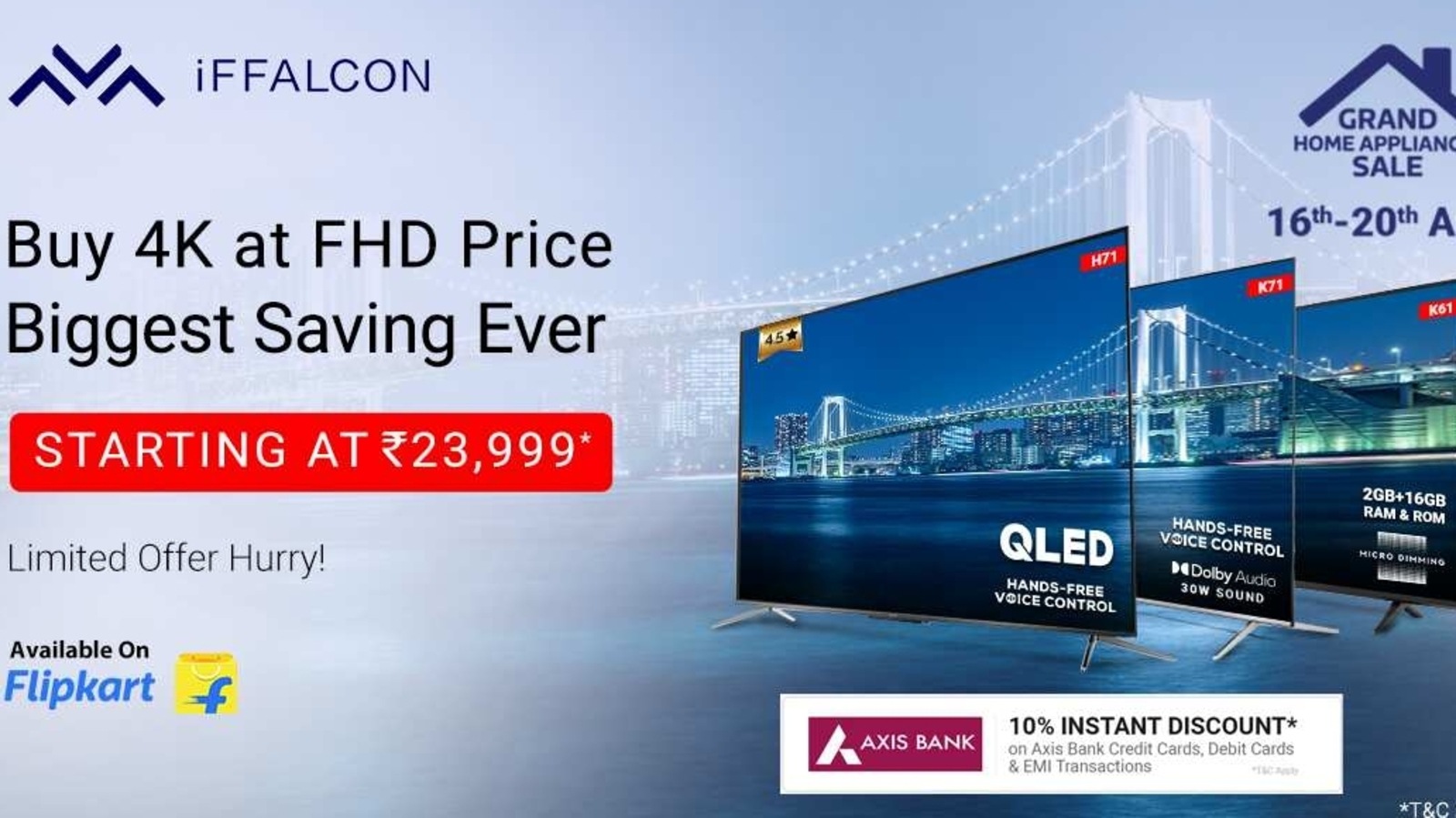 iffalcon tv 43 inch flipkart