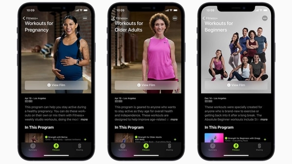 The Apple Fitness Plus program, that’s worth $9.99 per month, is now going to have workouts designed specifically for people with different requirements.