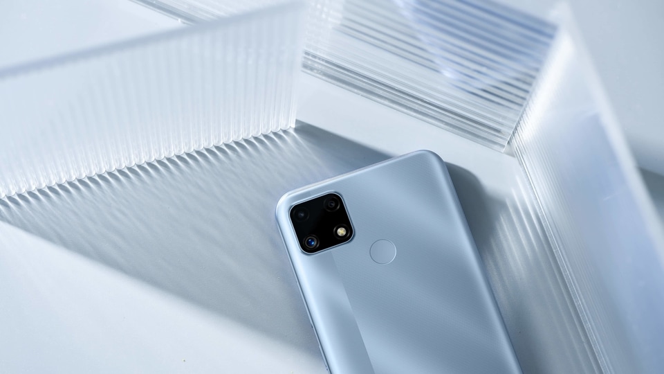 Realme C25 sports a triple-camera setup featuring a 13-megapixel primary sensor, a 2-megapixel macro sensor, and a 2-megapixel B&W lens. It has an 8-megapixel front camera for selfies.