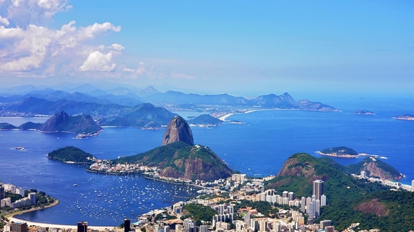 The landscape of Rio di Janeiro, one of the areas featured by Google as part of the new resource. 