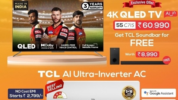 TCL offers discounts on home appliances.