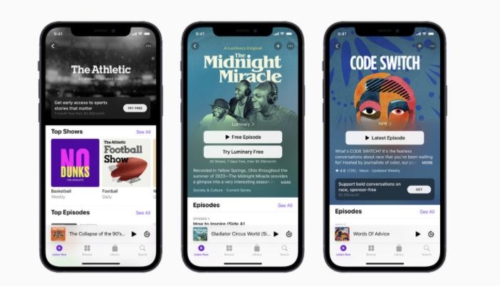 Apple Podcasts subscription