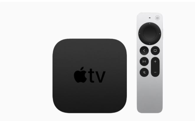 Apple TV 4K with Siri remote