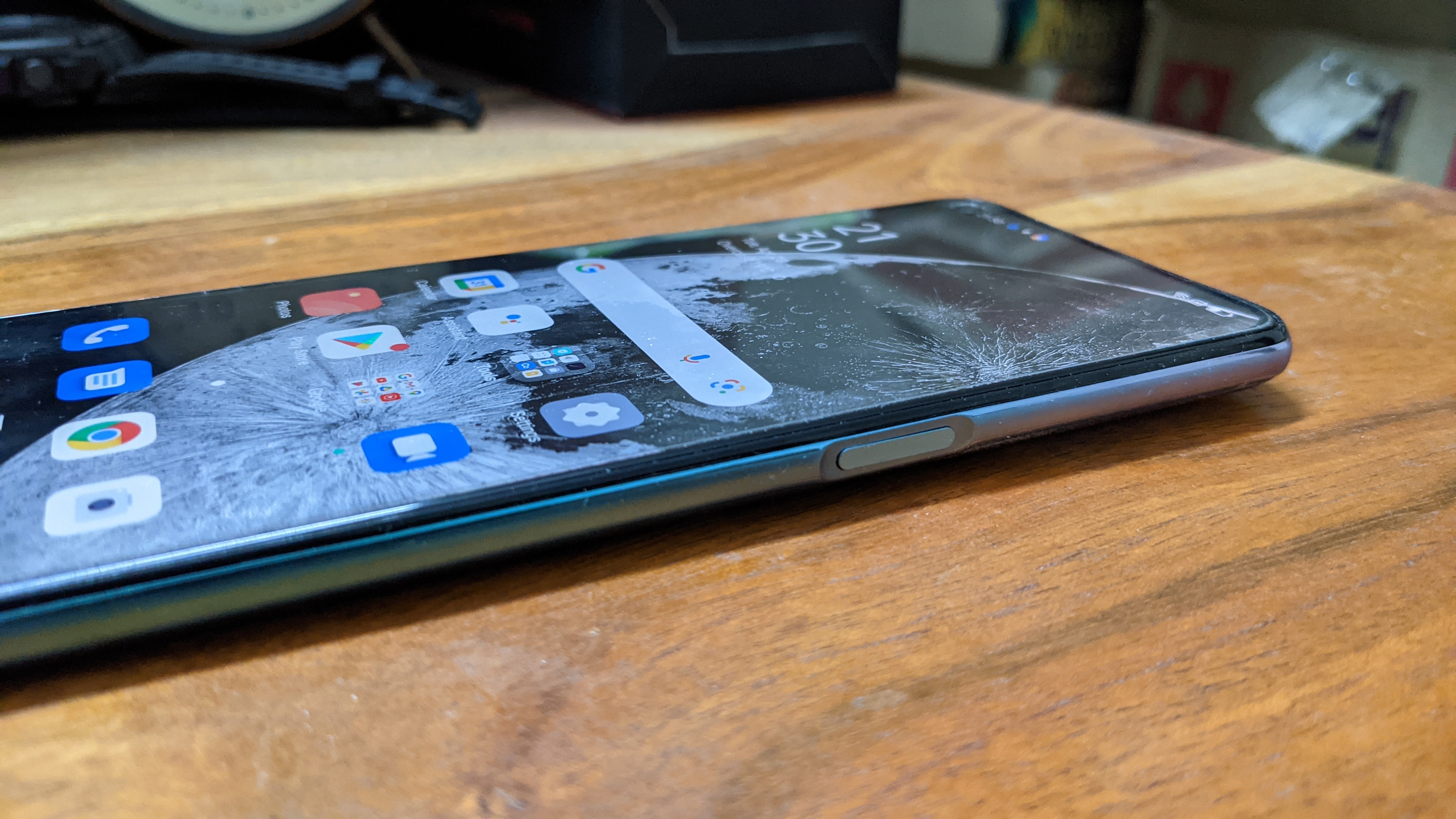 For security, the Oppo A74 5G comes with a side-mounted fingerprint sensor on the right side of the device, see above, and there is also face unlock available on it. The fingerprint sensor doubles up as the power button. For security, the Oppo A74 5G comes with a side-mounted fingerprint sensor on the right side of the device, see above, and there is also face unlock available on it. The fingerprint sensor doubles up as the power button.
