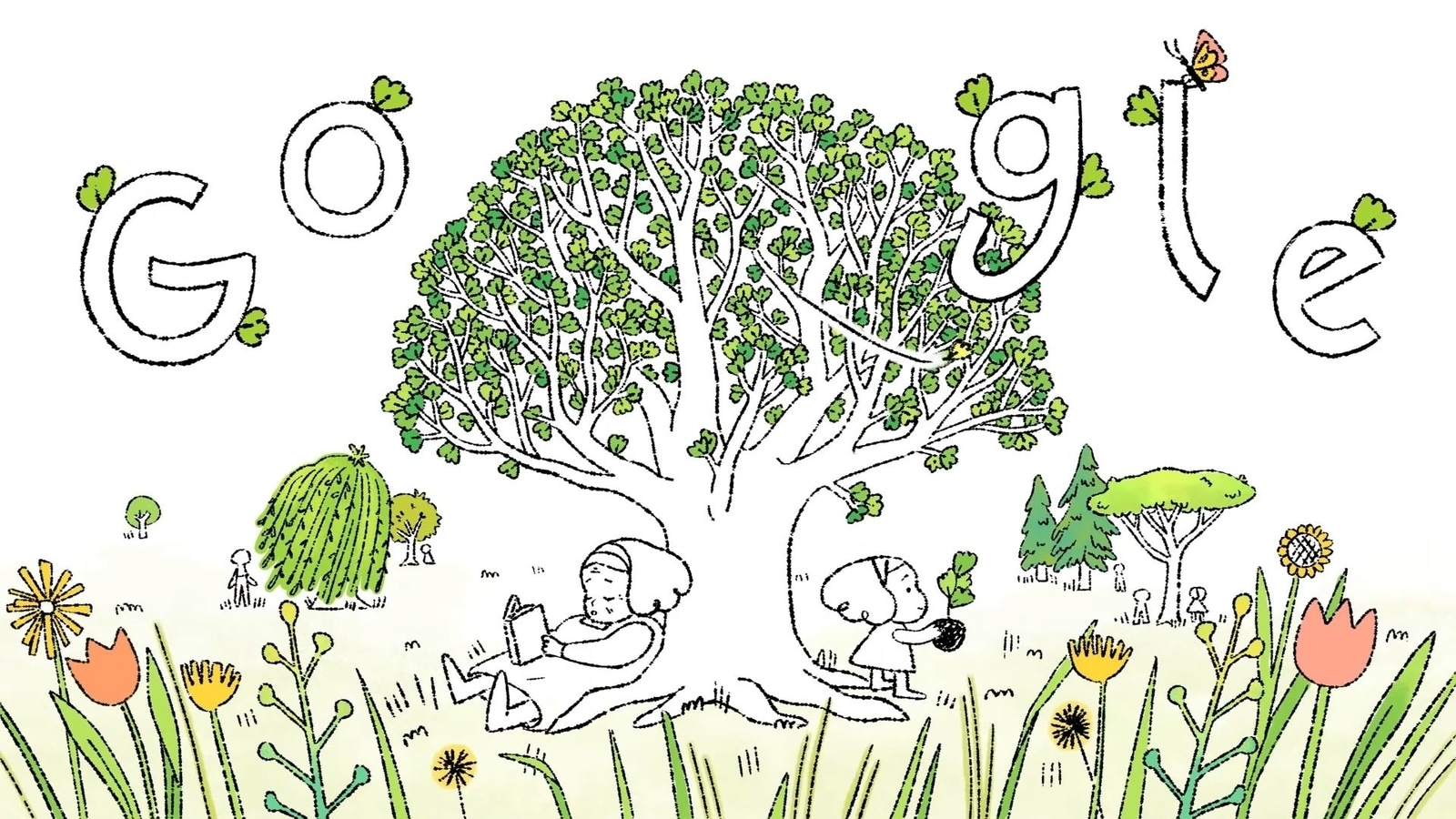 Earth Day 2021 Google Doodle encourages everyone to plant trees Tech