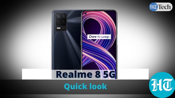 Here's a quick look at the Realme 8 5G that was launched earlier today.