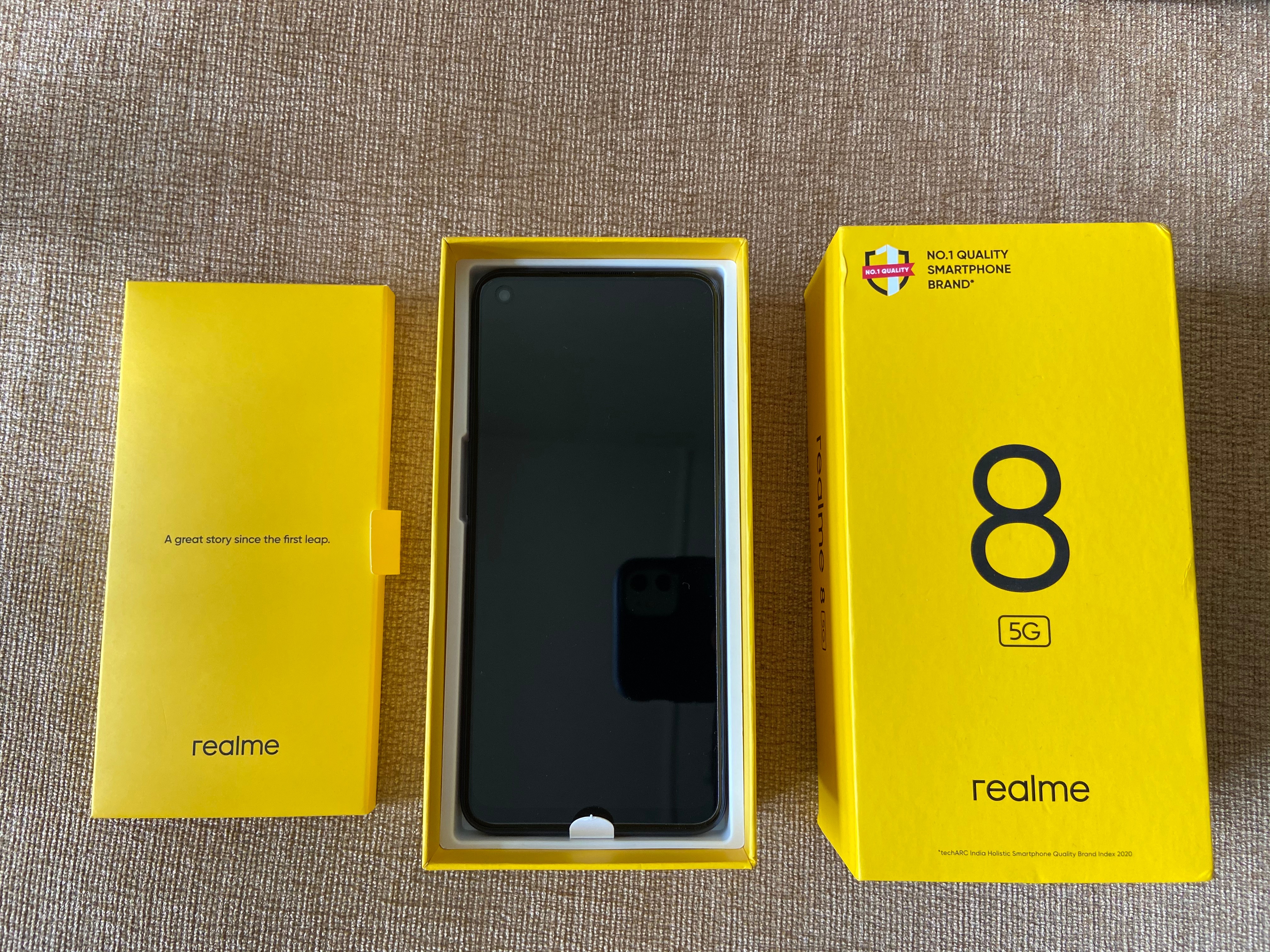 realme 8 dragontrail