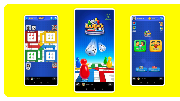 Ludo Club launched on Snapchat.