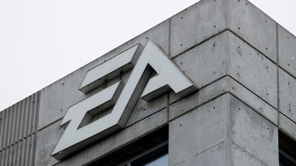 FILE PHOTO: An Electronic Arts office building is shown in Los Angeles, California, U.S., July 27, 2020. REUTERS/Mike Blake