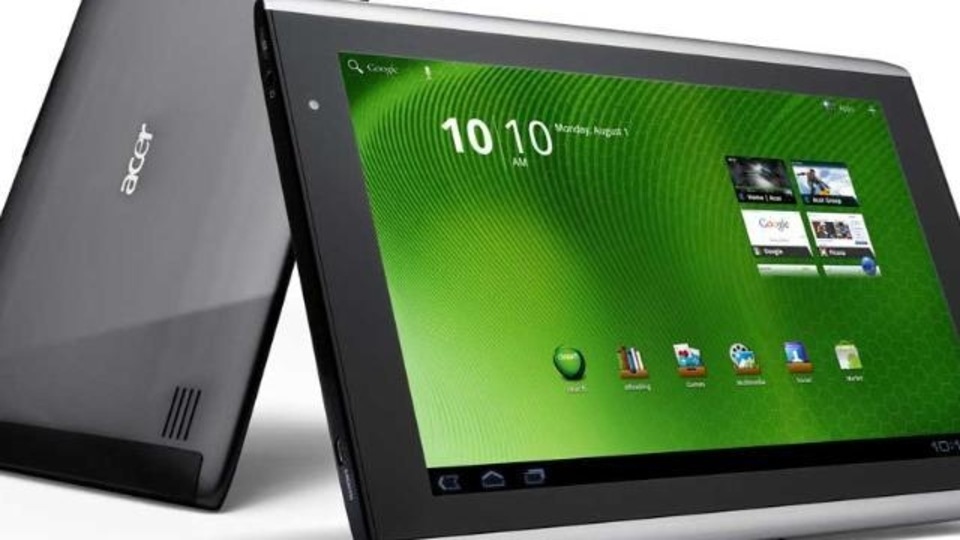 Acer Iconia A501 - A wonderful attempt at building a Honeycomb tablet, by Acer. The Iconia Tab doesn't just look sexy and sleek, but has enough power to breeze you through any computational needs.