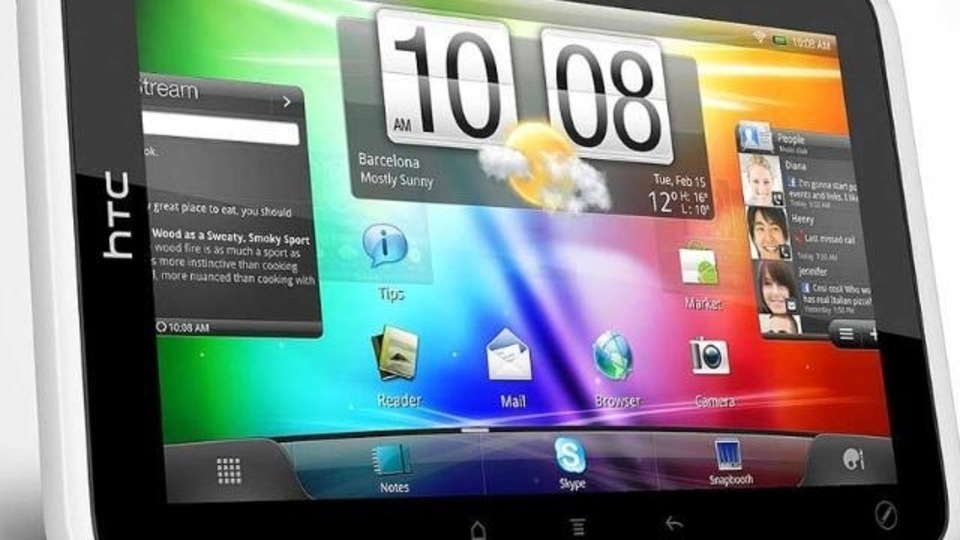 HTC Flyer - HTC tried a bold move by introducing a 'Magic Pen' along with the 7-inch Gingerbread tablet with updated Sense UI. Sadly, it's a bit costly for the features it provides.