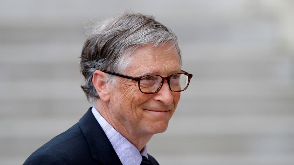 FILE PHOTO: Bill Gates, Co-Chair of Bill & Melinda Gates Foundation arrives at the Elysee Palace in Paris, France, April 16, 2018.    REUTERS/Charles Platiau/File Photo