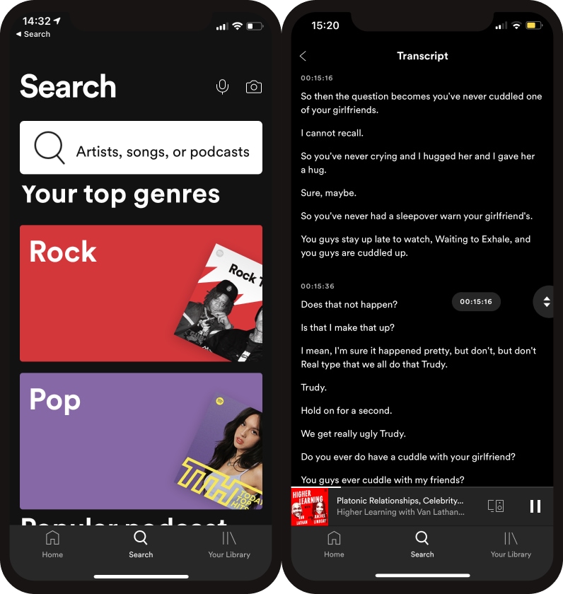 Spotify Announces New Transcription Feature For Podcasts - Good e