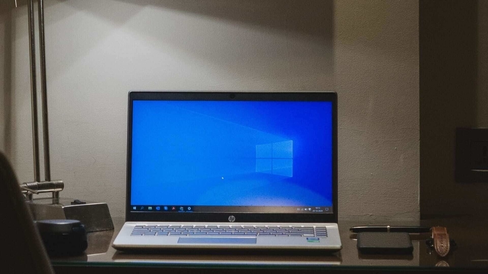 Representational image: Microsoft Windows 10 installed on a laptop computer. 