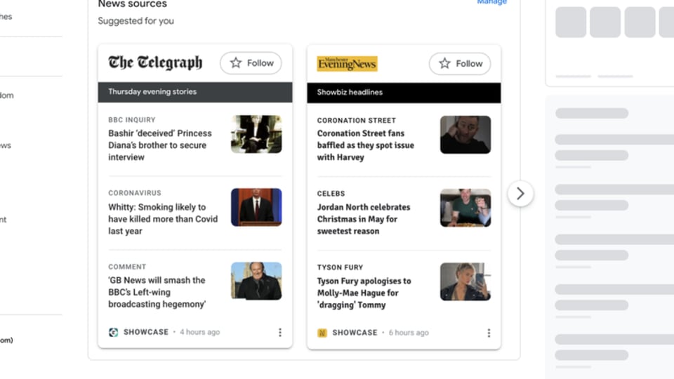 Google News Showcase gets new features
