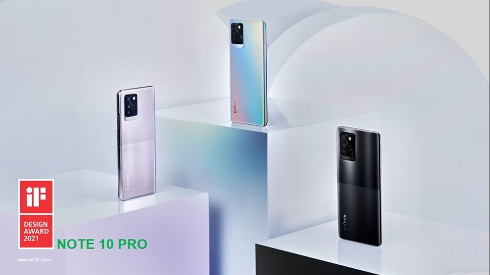 Infinix Note 10 Pro is powered by the MediaTek Helio G95 processor.